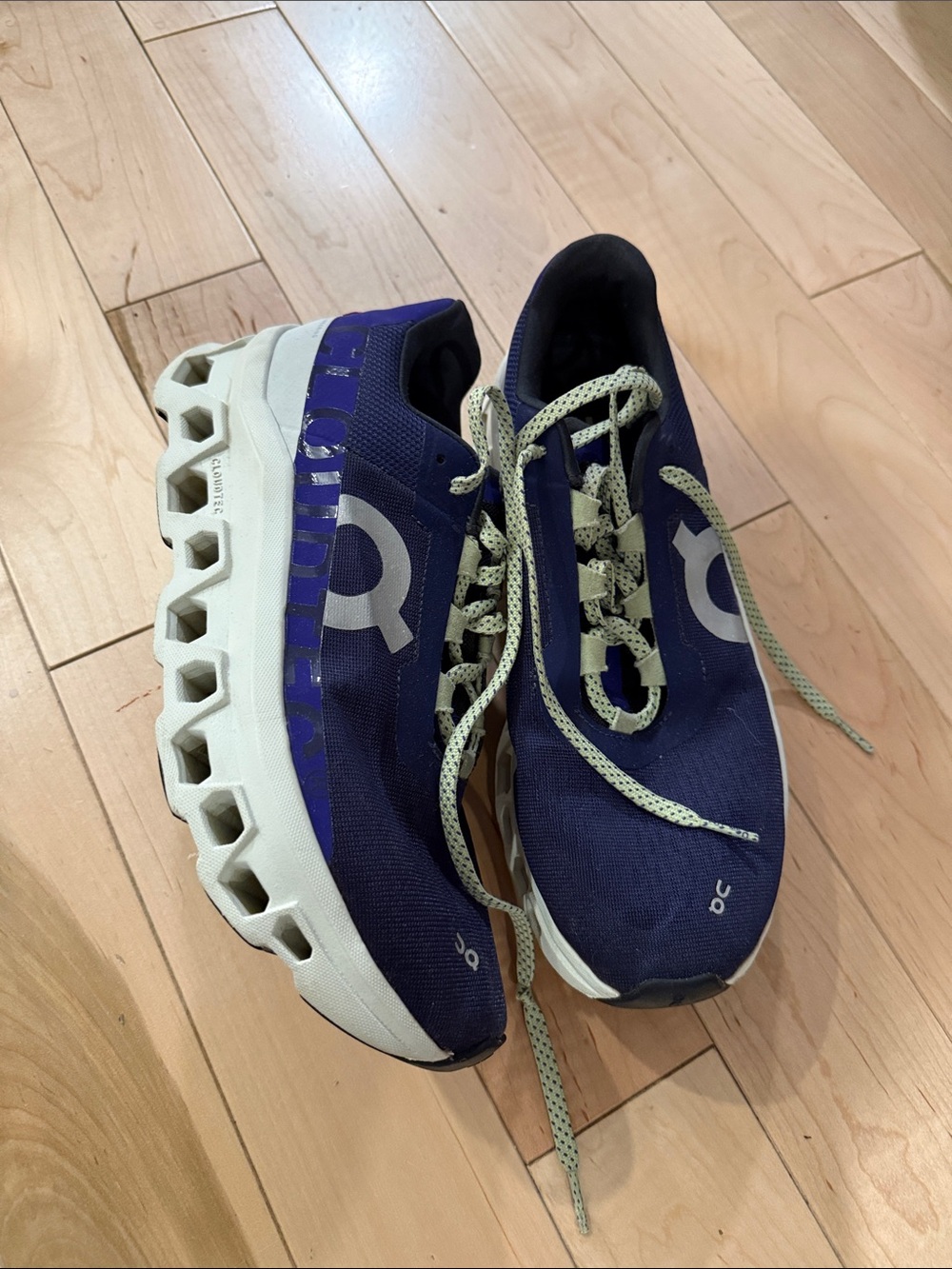 On Running cloudmonster Men's blue purple Sneakers